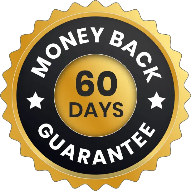 Quietum Plus 60-Day Money-Back Guarantee Badge